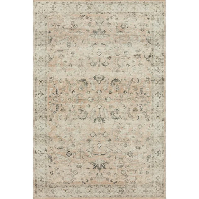 Loloi II Hathaway Printed Oriental Area Rug, Blush / Multi, 2'-3" x 3'-9" | Walmart (US)