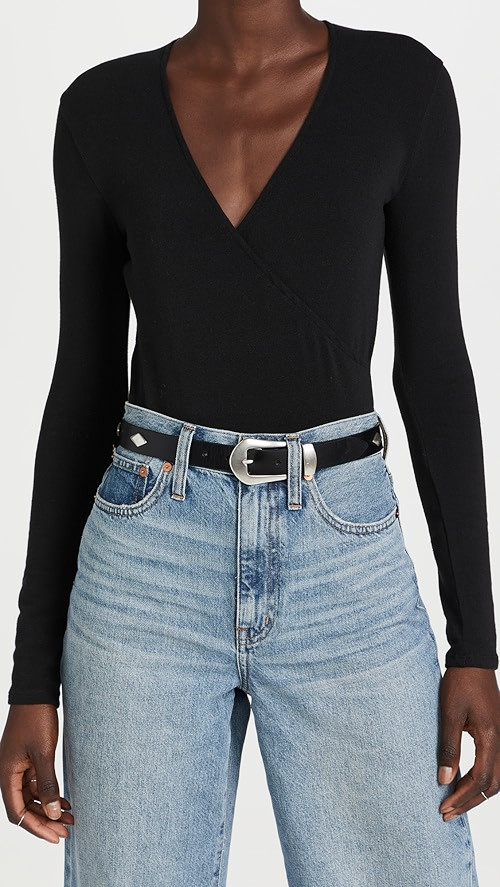 Madewell Wrap Thong Bodysuit | SHOPBOP | Shopbop