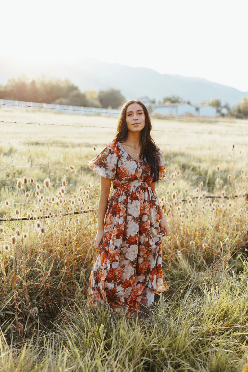 Amber Blooms Midi | Henly