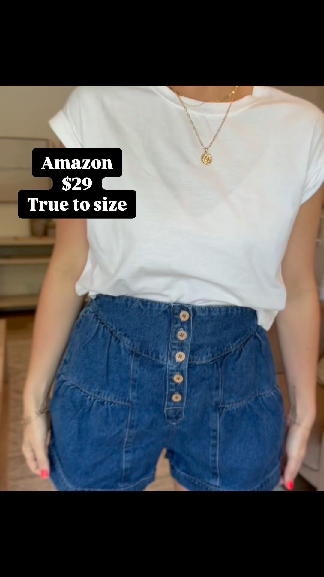 Amazon denim shorts