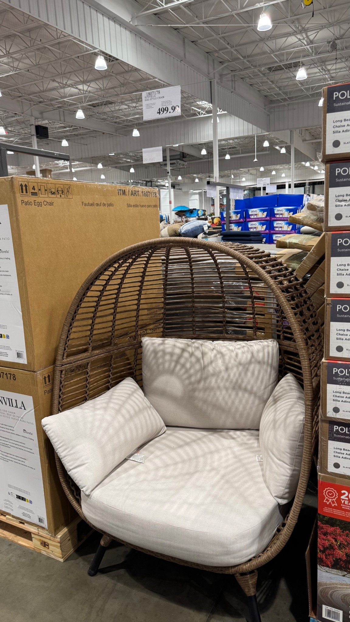 Saw this egg chair at Costco and loved it, but there’s a similar one on Amazon for under $200! Great for home decor or patio furniture refresh!

#LTKSeasonal #LTKHome