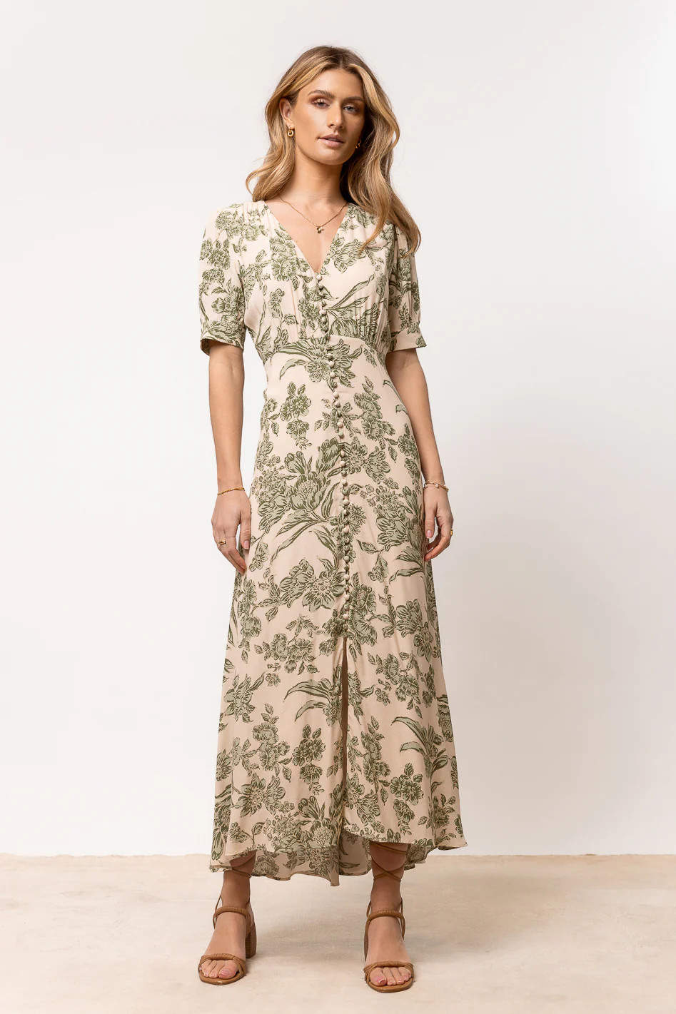 Floral Midi Dress | Böhme US