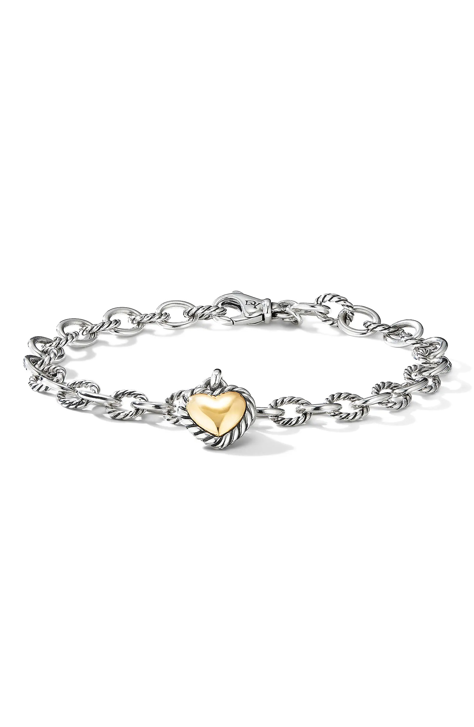 Cable Collectibles® Cookie Classic Heart Bracelet, 4.5mm | Nordstrom