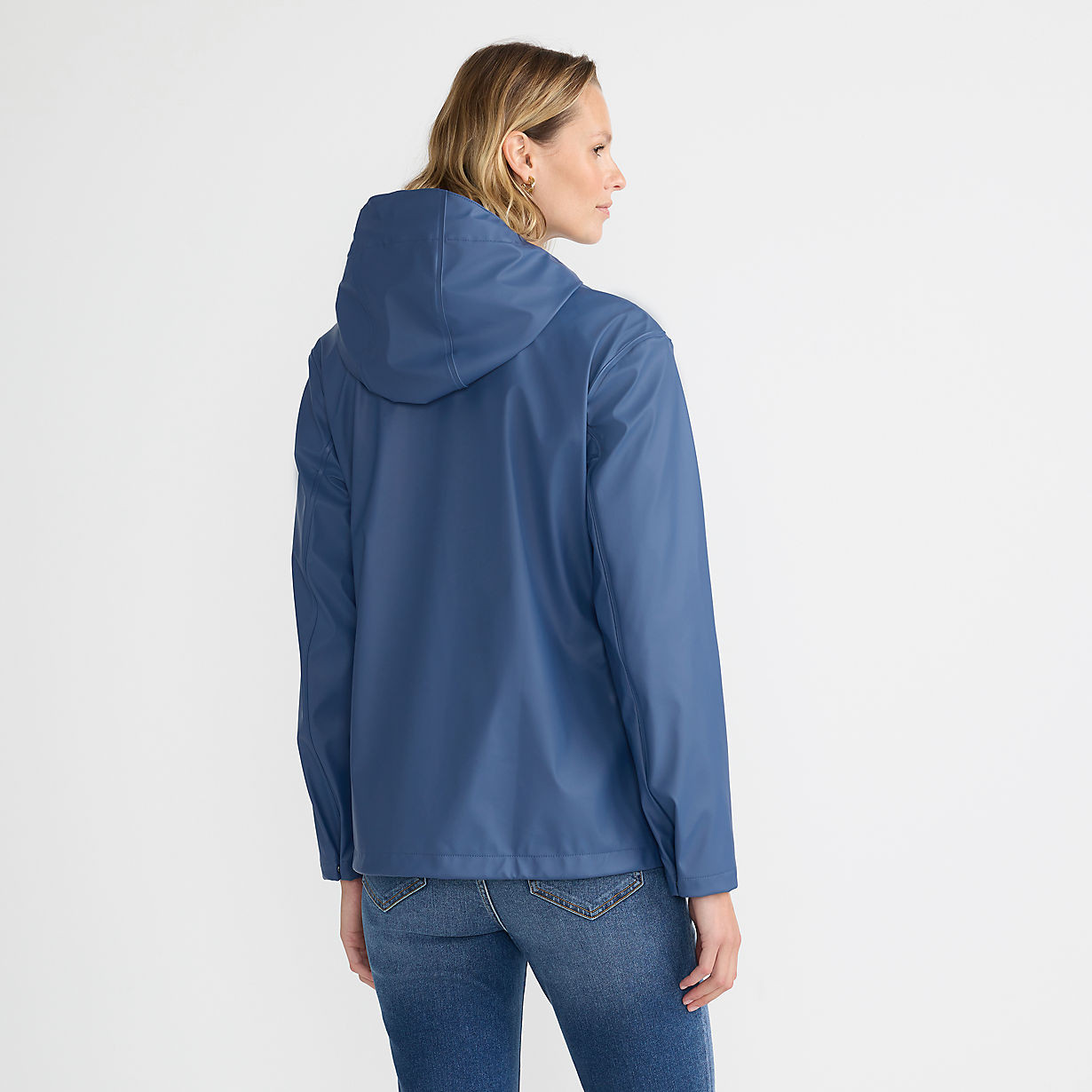 Women's Squall Waterproof Rain Slicker Jacket | Lands' End (US)