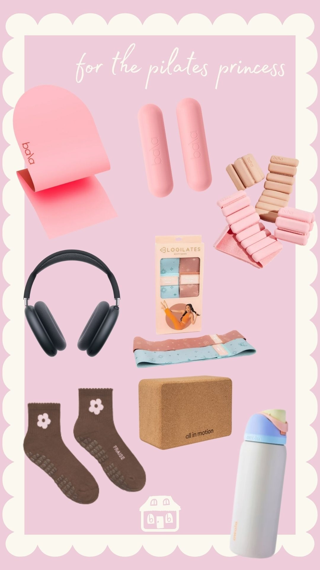 For the pilates princess in your life! She's binging pilates by izzy and she needs these items to help her hit her goals! 

 #LTKGiftGuide #LTKHoliday #LTKActive