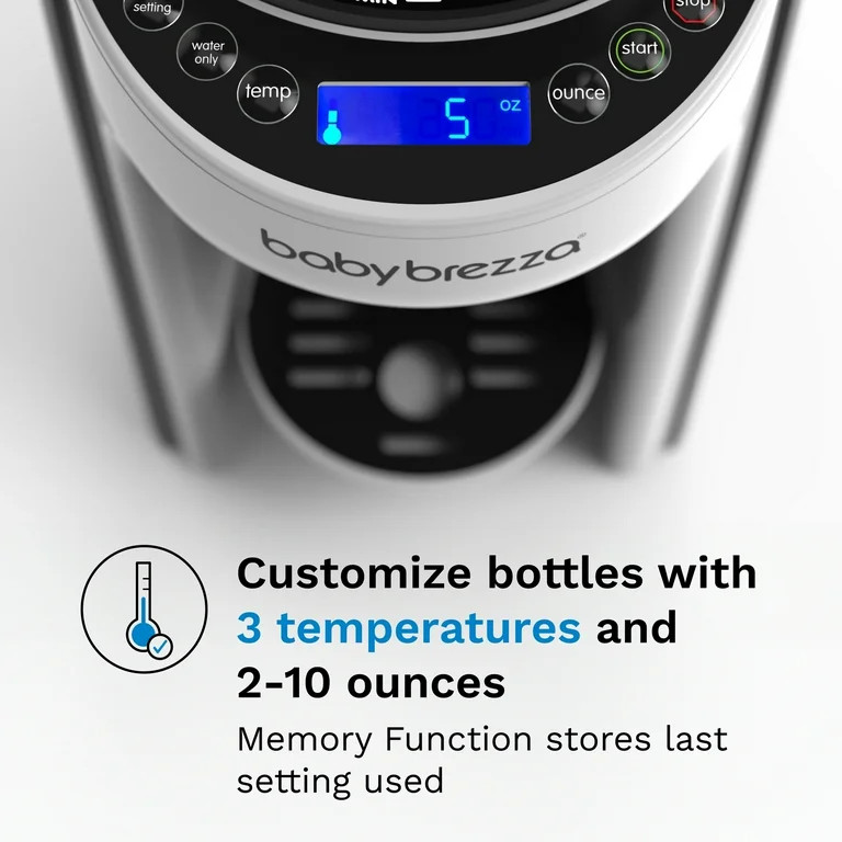 Baby Brezza Formula Pro Advanced Formula Dispenser - White | Walmart (US)