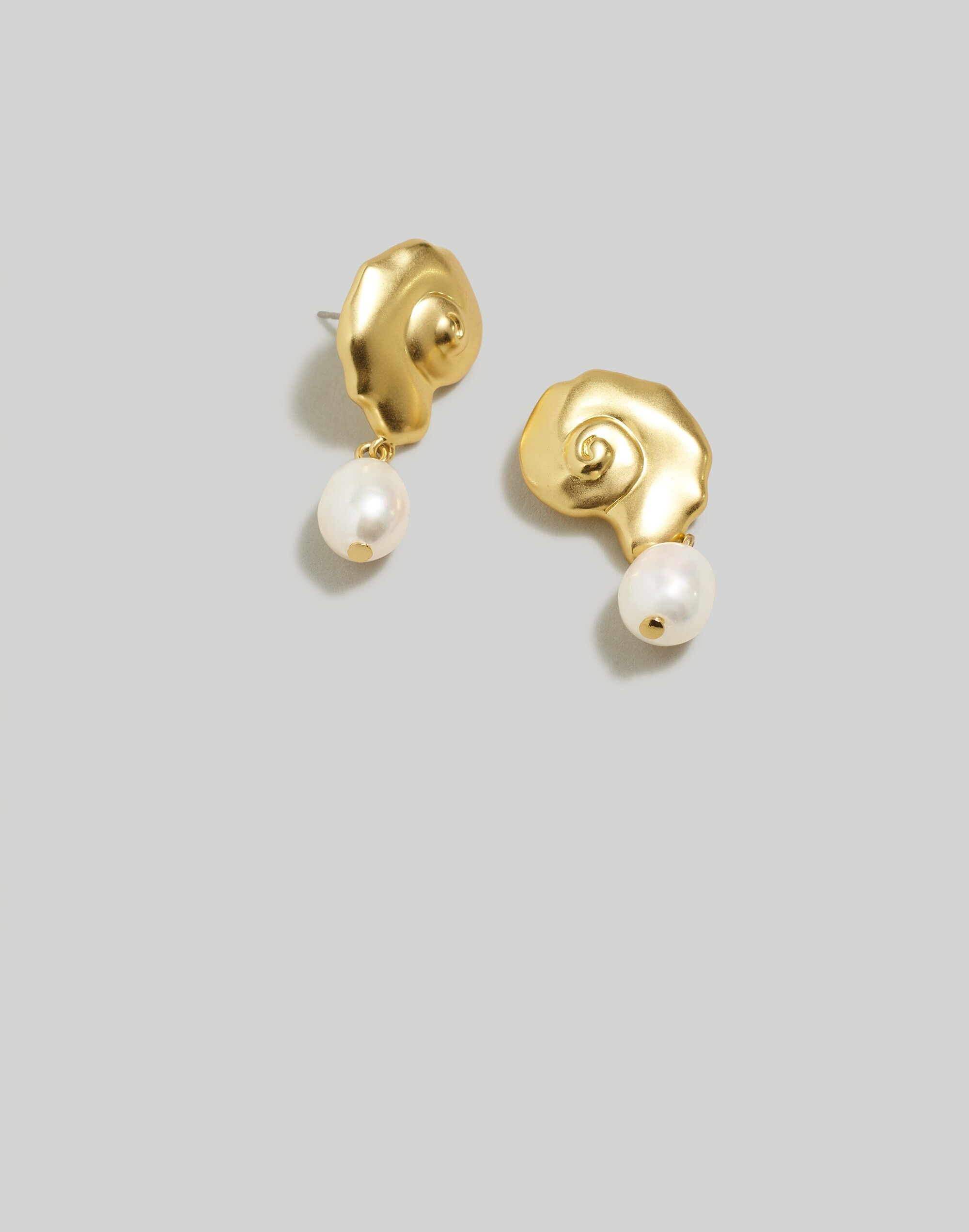 Freshwater Pearl Shell Drop Earrings | Madewell | Madewell