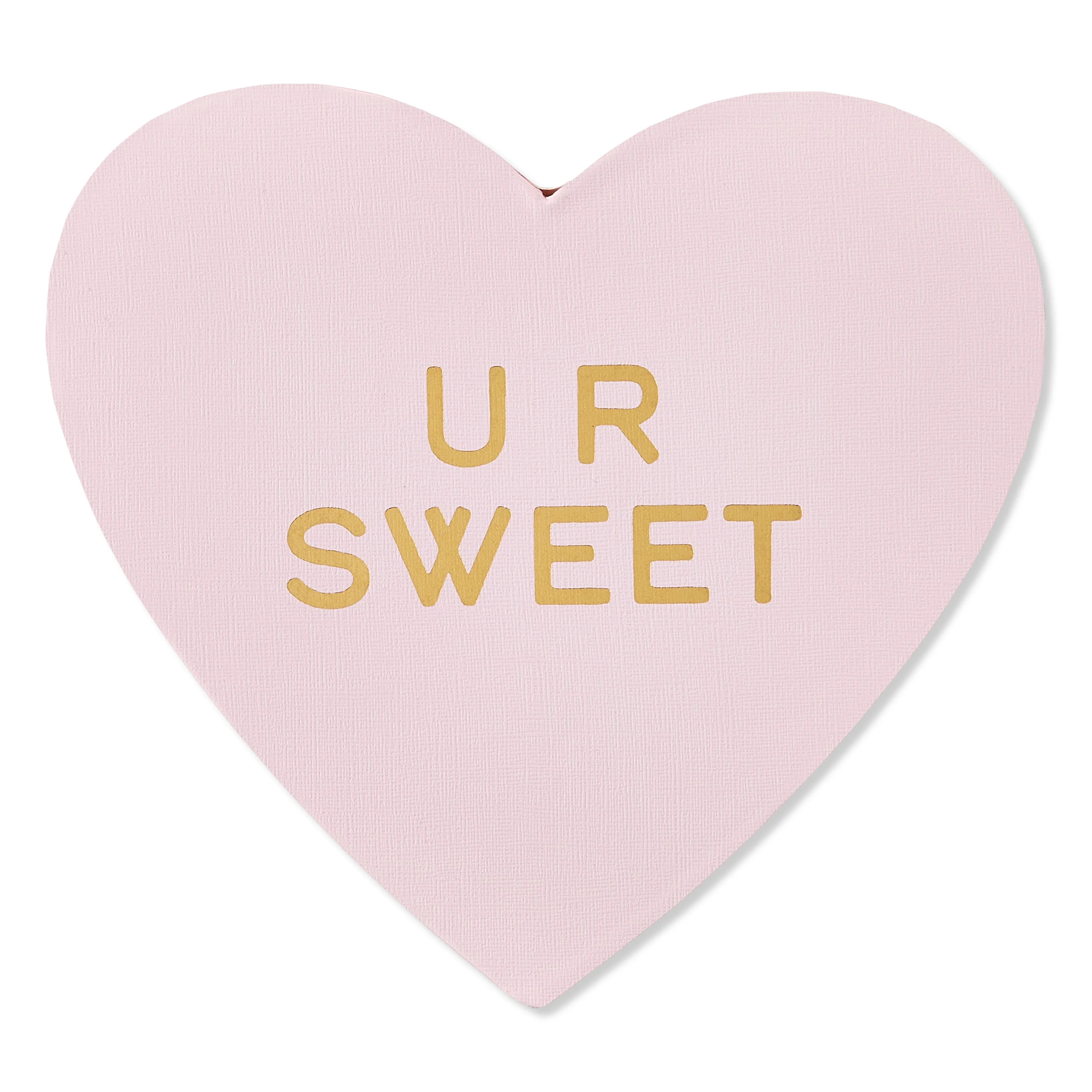 Heart-Shaped Gift Box, Pink, 6" x 6" x 2", Valentine's Day by Way To Celebrate | Walmart (US)