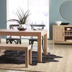 Grain Wood Furniture Montauk Pine Solid Wood Dining Table | Wayfair North America