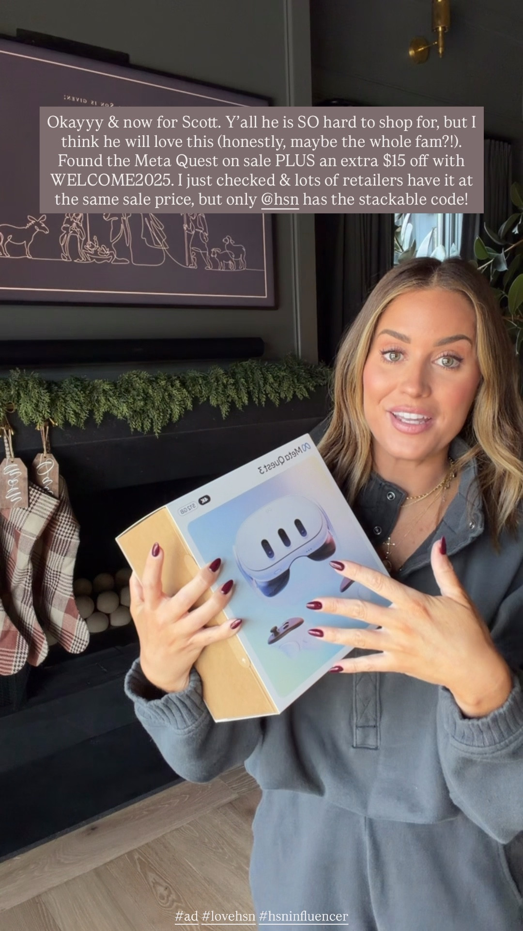 Sharing some holiday gift ideas from @hsn that are all on sale + you can use WELCOME2025 for an extra $15 off! Got my mom this Lancome gift set (her fave perfume!) and Scott the Meta Quest! #ad #lovehsn #hsninfluencer 



#LTKSaleAlert #LTKGiftGuide