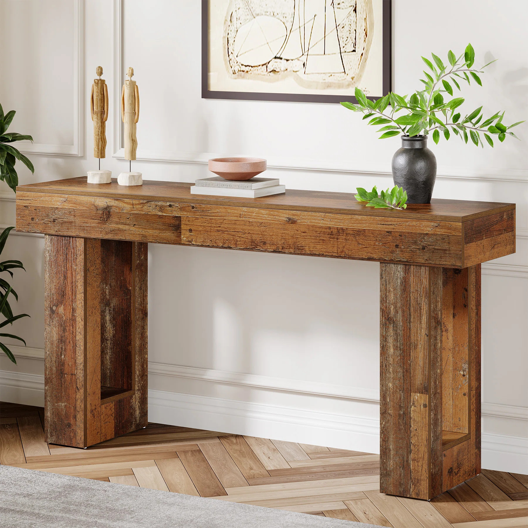 Millwood Pines Brittanni 63'' Console Table & Reviews | Wayfair | Wayfair North America