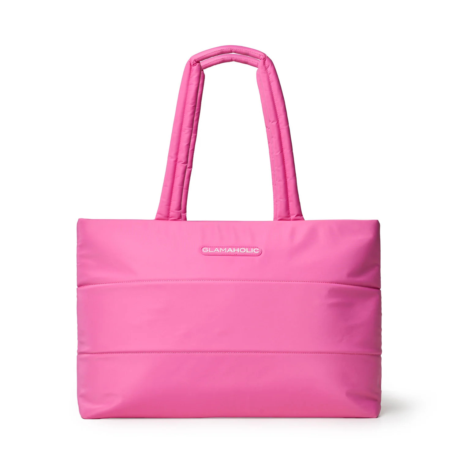ATHLETIC NYLON TOTE - HOT PINK | Glam-Aholic Lifestyle