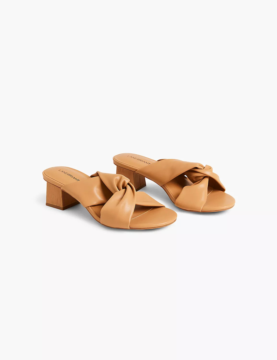 Dream Cloud Cross-Front Low Block Heel | LaneBryant | Lane Bryant (US)