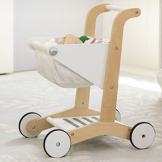 Wooden Shopping Cart, WE Kids | West Elm (US)