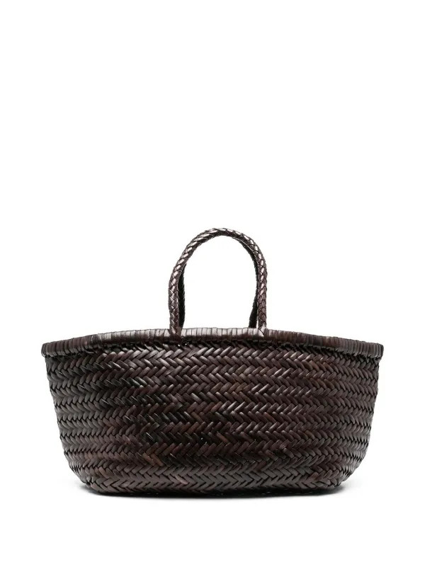 DRAGON DIFFUSION Triple Jump Leather Shoulder Bag | Brown | FARFETCH | Farfetch Global