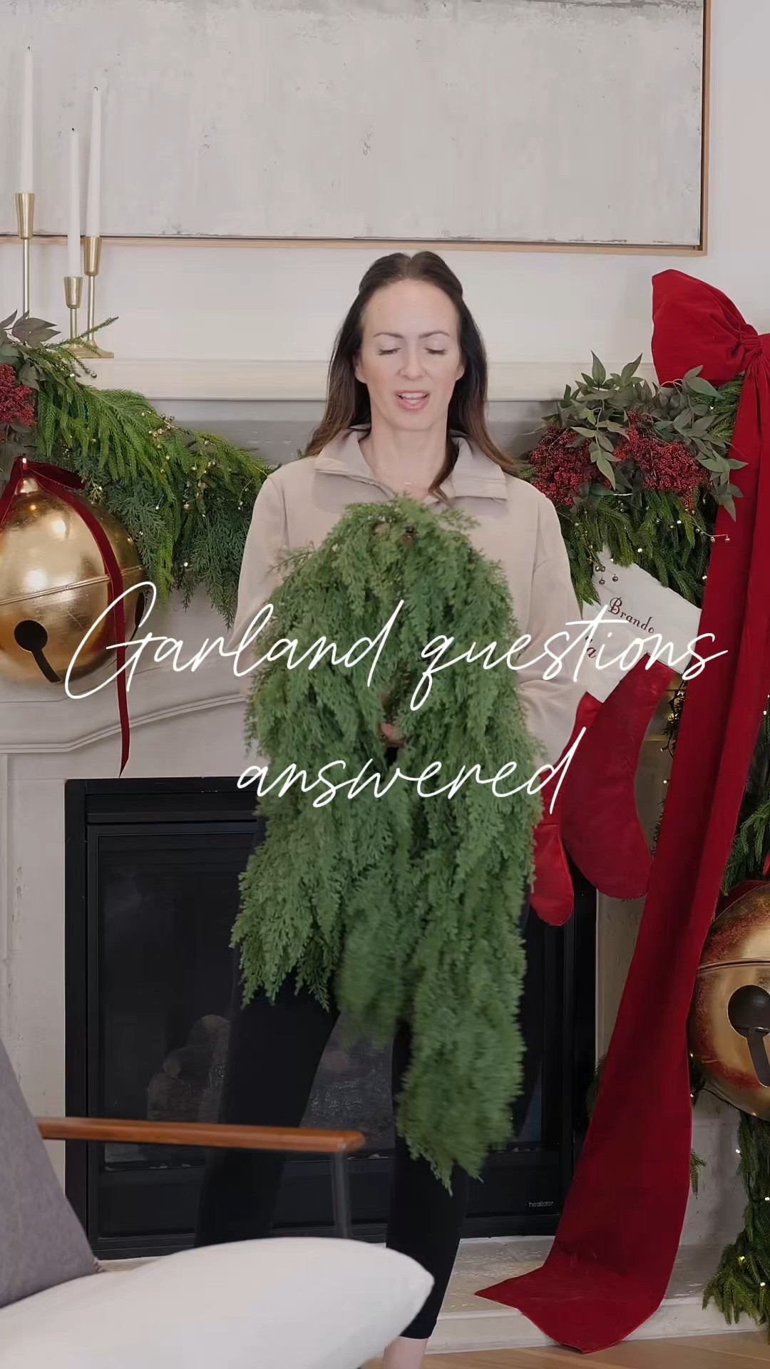 GARLAND questions answered… ✨

If your mantel has ever looked a little off or your garland won’t stay put, this is the answer. I’m sharing the exact garland I use and my simple trick to keep it perfectly in place all season long.

I linked everything I use below ❤️

#HolidayDecor #ChristmasMantel #GarlandHack #HomeForTheHolidays #ChristmasTips #MantelDecor #HolidayInspo

#LTKHoliday #LTKHome #LTKSeasonal