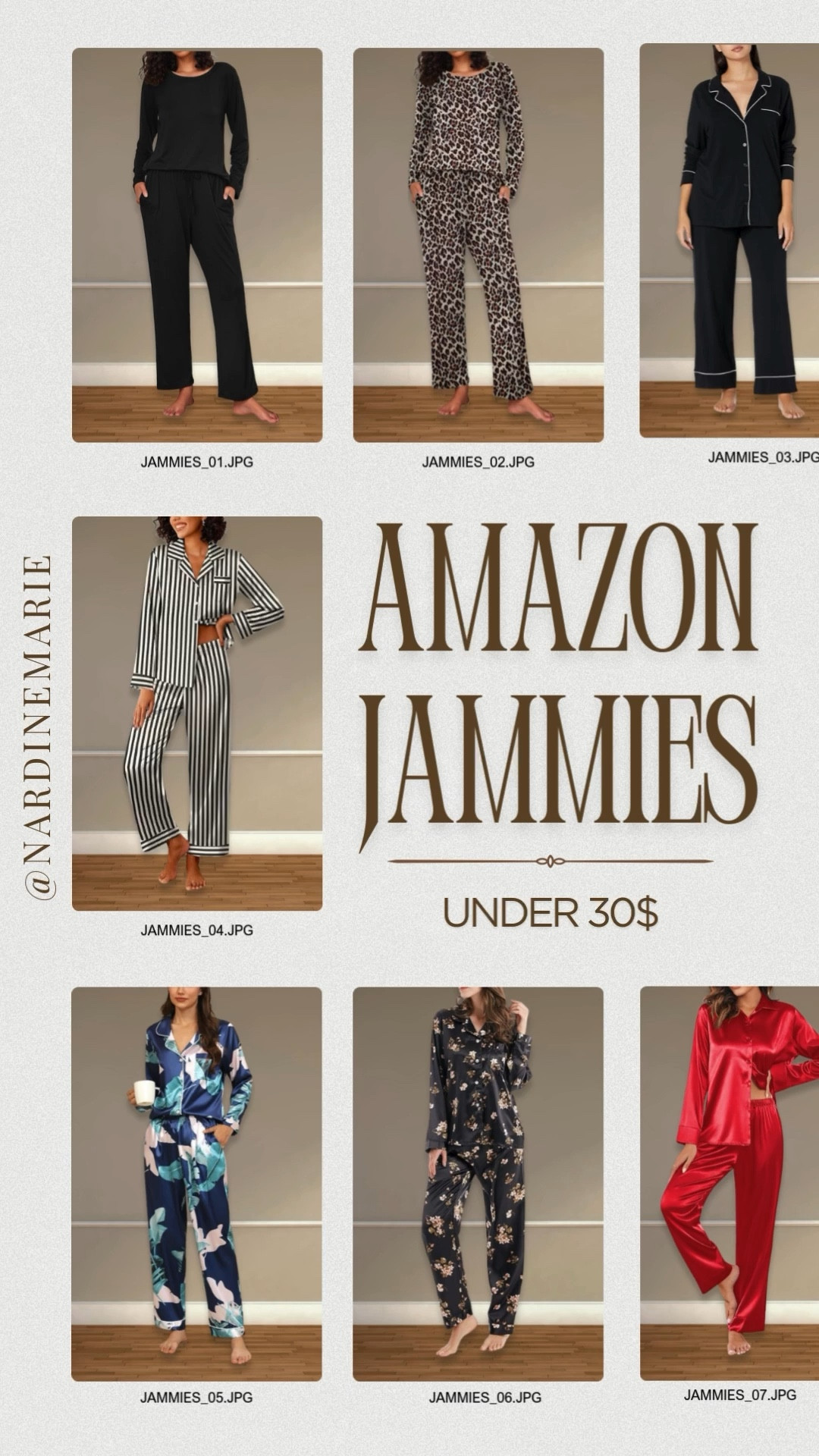 Amazon jammies you’ll actually want to lounge in ✨
Affordable, comfy & cute — every set here is under $30!!!

Perfect for cozy nights, weekend mornings or gifting too!
Shop all of these Amazon pajama sets on my LTK 🤎

amazon pajamas, affordable loungewear, women pajamas set, soft sleepwear, cozy lounge sets, satin pajamas, long sleeve pajamas, under $30 finds
#AmazonFinds #AmazonFashion #AmazonPajamas #ShopLTK #LTKFinds #CozyVibes #LoungewearStyle #AffordableFashion

#LTKGiftGuide #LTKHoliday #LTKFindsUnder50
