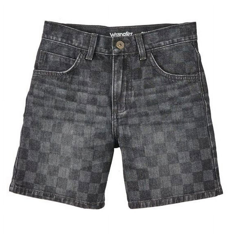 Wrangler® Boy's Straight Fit 5-Pocket Denim Short, Sizes 4-18 & Husky | Walmart (US)