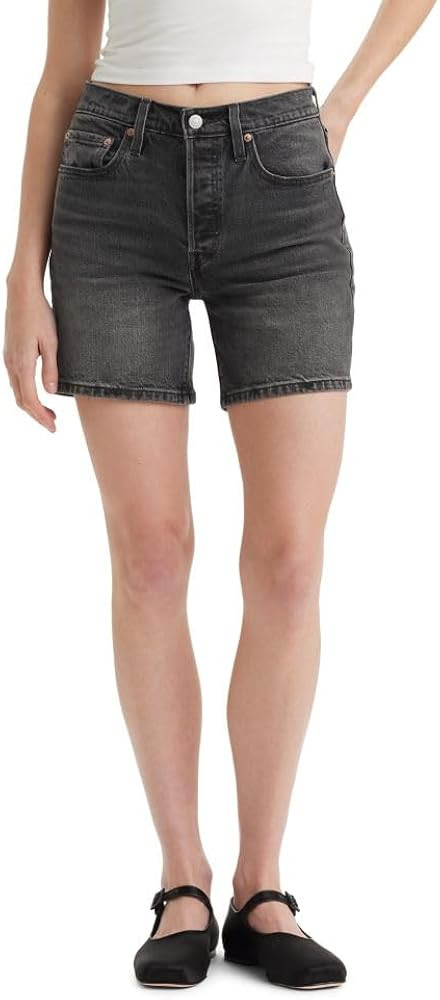 Levi's Women's 501 Mid Thigh Short | Amazon (US)
