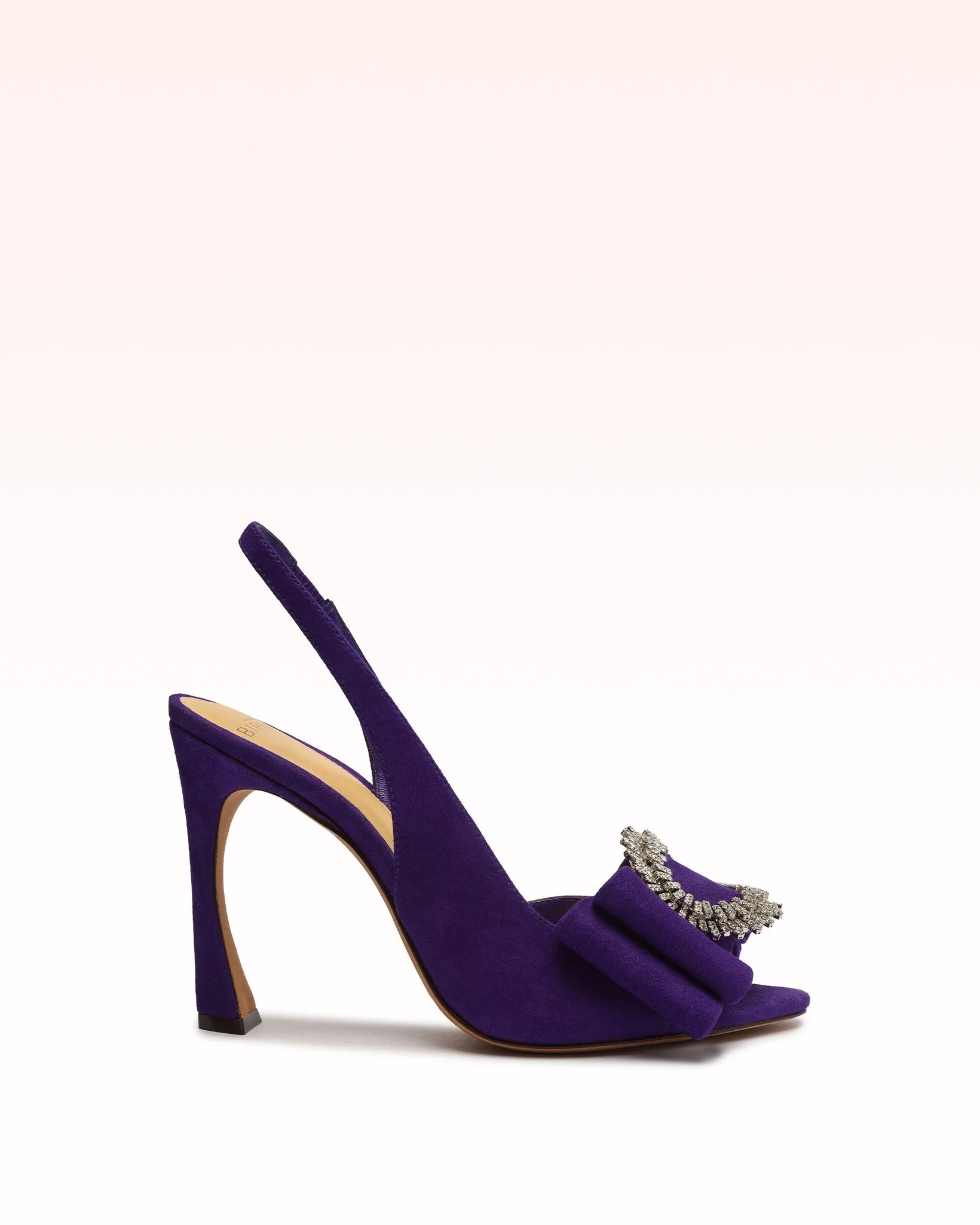 Maddie Peep Toe Suede Pump | Alexandre Birman