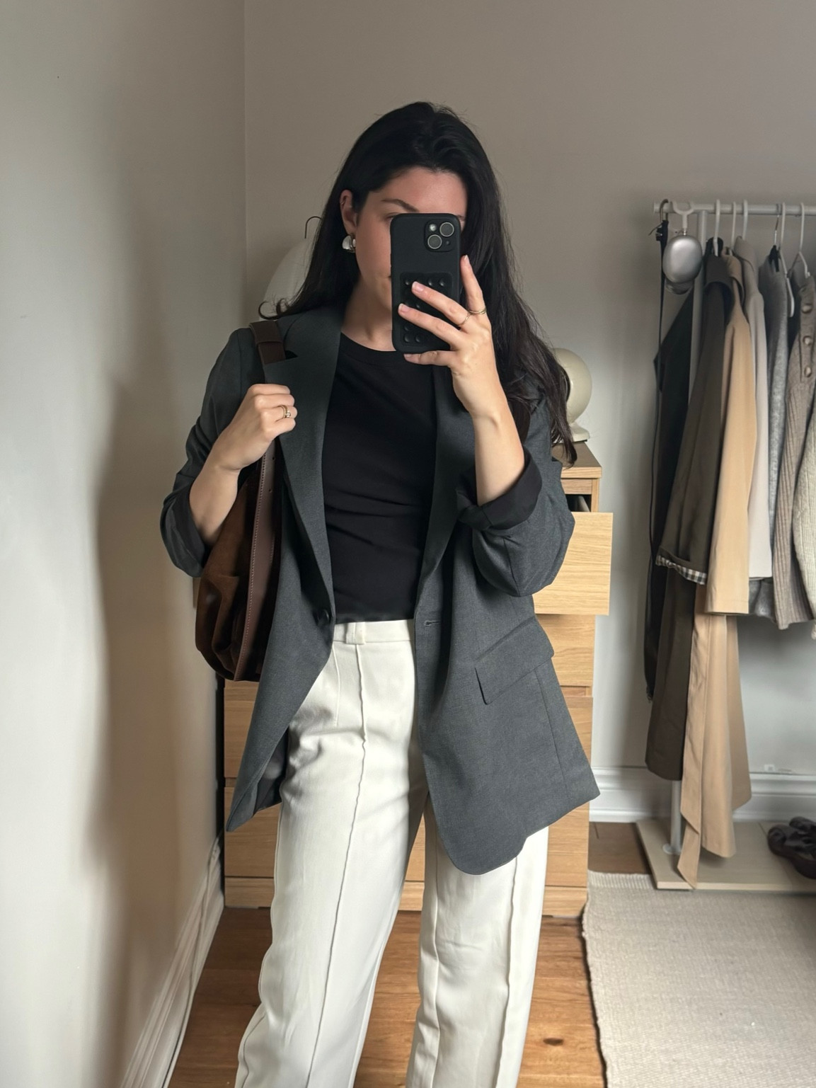 Perfect oversized + affordable blazer!!