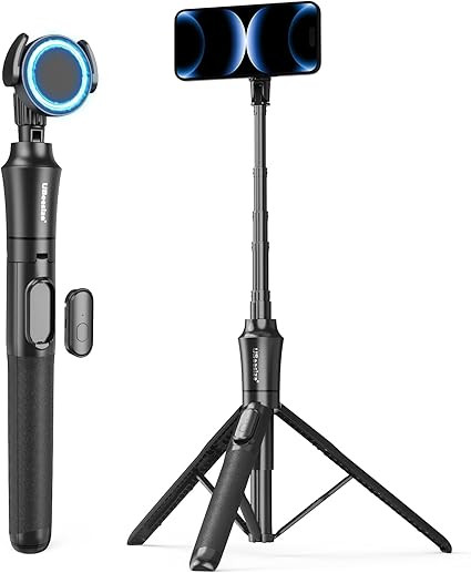 UBeesize 72'' Magnetic Tripod for iPhone with Remote, Extendable Cell Phone Tripod Stand, Compati... | Amazon (US)