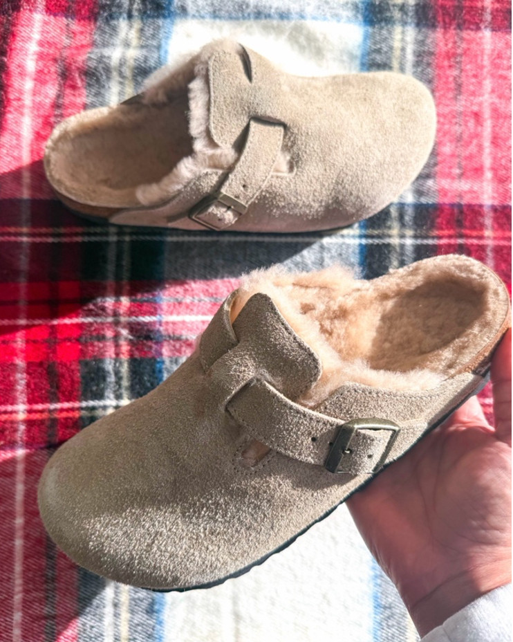  
These Birkenstock Boston Shearling Clogs have been on my list for years and are a must have for the cold weather months. They are easy to slip on, keep your feet warm and dry without socks and are a hit with tweens and teens! Take up to 30% almost everything (exclusions apply) during the Black Friday Sale! Sale - ends 11/30 @dsw 
@shopltk ##liketkit #mydsw #ad
 