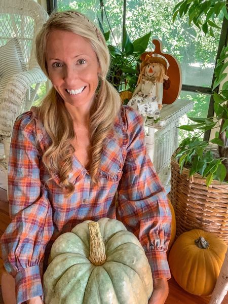 My favorite plaid top is perfect for fall outfits (shown in size xs). I also attached some similar tops and cute fall boots!🍁
#ltkseasonal

#LTKU #LTKstyletip #LTKHalloween
