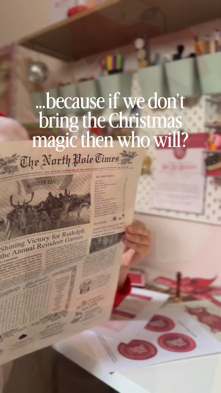 Moms during Christmas be like… juggling 47 jobs at once and somehow also running Santa’s entire marketing department 😂🎅

The magic, the notes, the lists, the little moments — we carry it all.

So I made something to make it easier (and honestly… way more fun).

My PRINTABLE Santa Magic Tradition Set has letterheads, notes from Santa, nice list declarations, evaluations, pennants — all the tiny details that make your kids feel seen and keep the magic alive without the midnight scramble. 

#LTKSeasonal #LTKHoliday #LTKmomlife