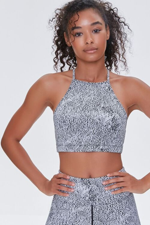 Jacquard Sports Bra | Forever 21 (US)