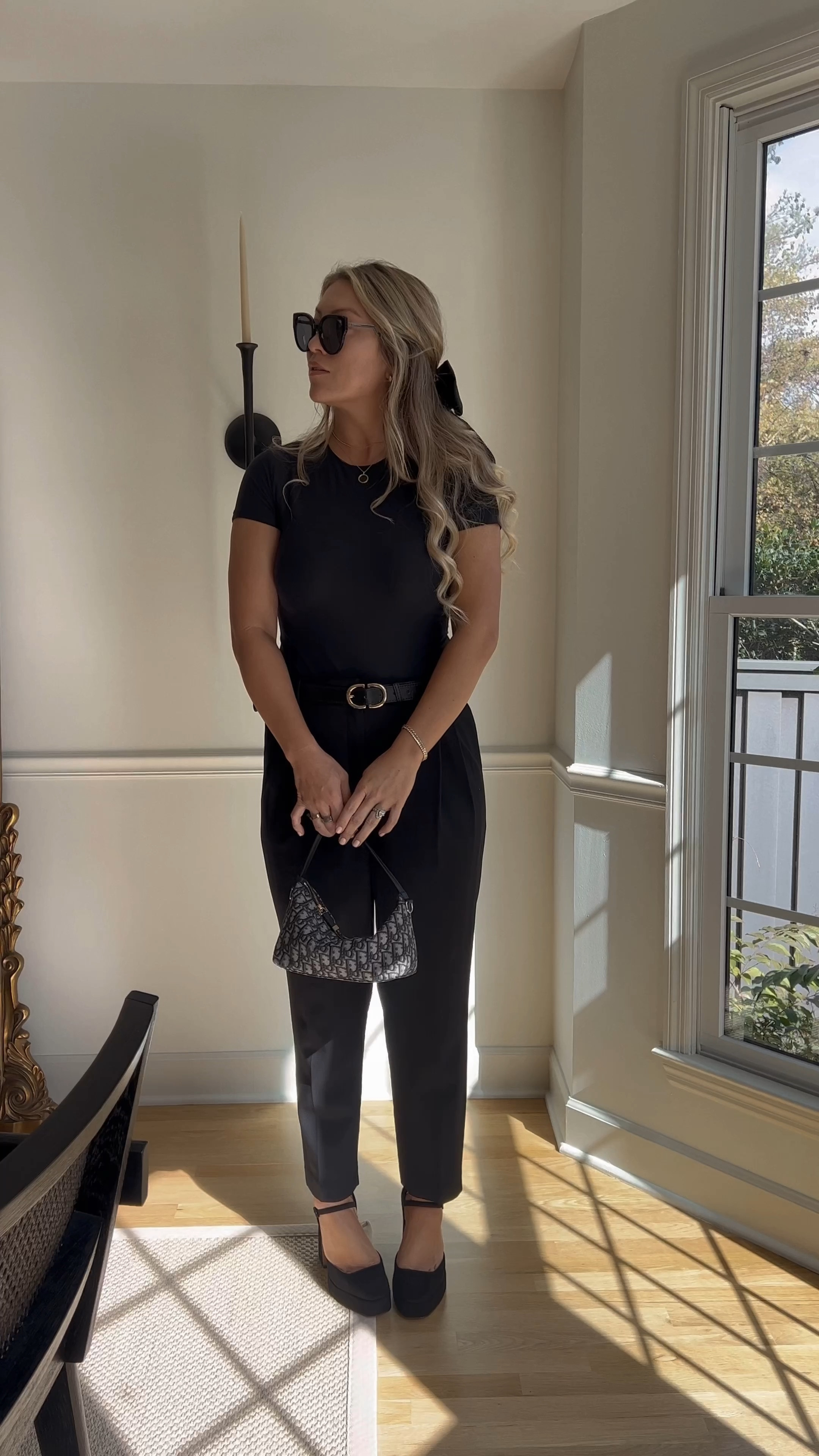 All black event outfit idea! 

Chic outfit idea - classic outfit idea - all black outfit 

#LTKfindsunder100 #LTKstyletip #LTKSeasonal
