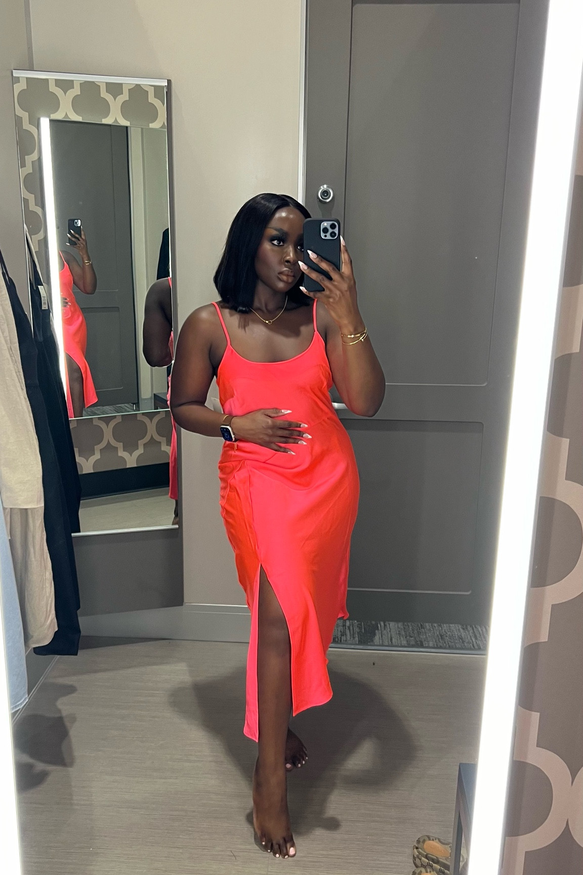 Loved the color of this dress and the way it flows. Wearing a Medium. 

#LTKstyletip #LTKfindsunder50 #LTKbeauty