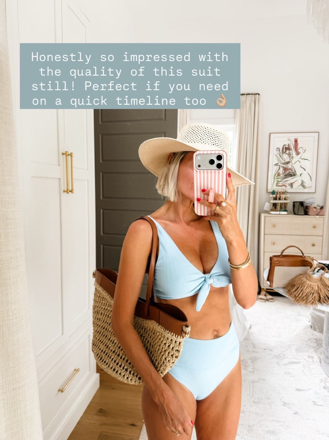 So impressed by this swimsuit 👏🏼 it comes in several colors & is so flattering! Wearing M.

Loverly Grey, Amazon find, Amazon fashion, women’s high waisted bikini, women’s swim

#LTKSeasonal #LTKSwim