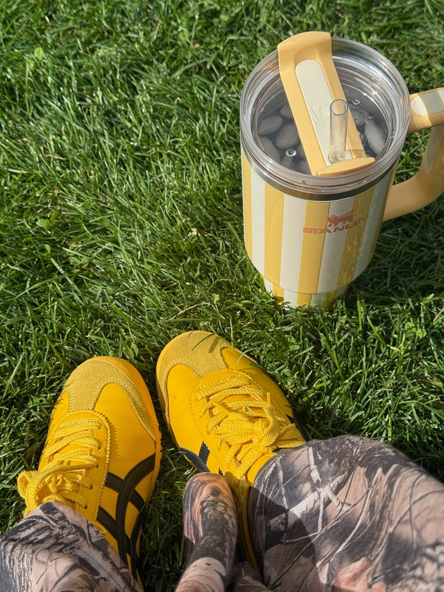 Camo & yellow!

#LTKootd #LTKOver40 #LTKMidsize