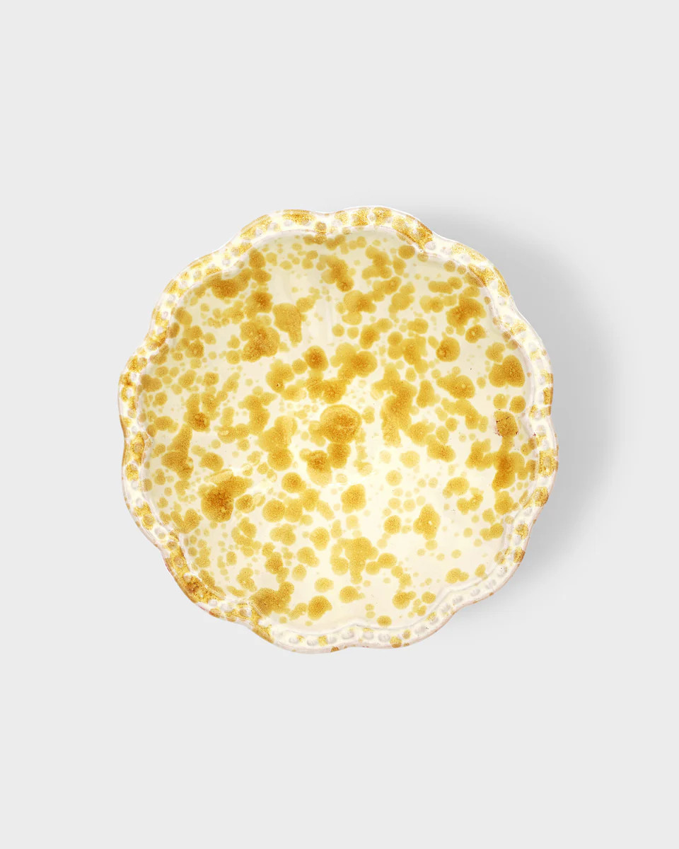 Speckled Small Bowl, Yellow | Cabana Magazine