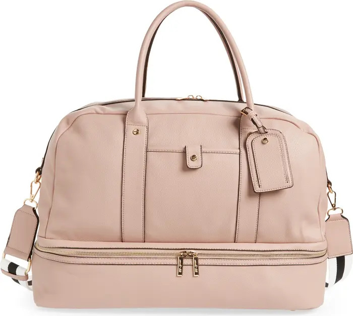 Large Riley Vegan Leather Weekend Travel Bag | Nordstrom