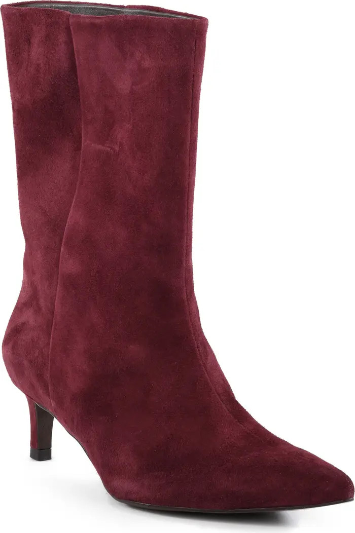 Game Changer Pointed Toe Kitten Heel Boot (Women) | Nordstrom