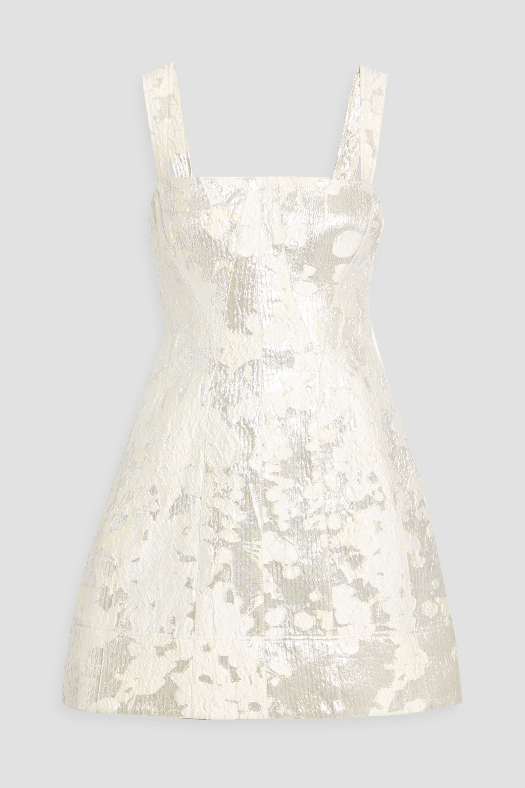 Lydia metallic brocade mini dress | The Outnet (US and CA)