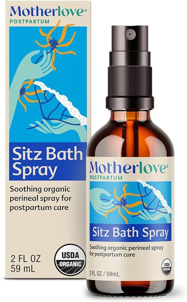 Motherlove Sitz Bath Spray (2 oz) Sitz Bath for Postpartum Care—Herbal Perineal Spray w/Witch H... | Amazon (US)