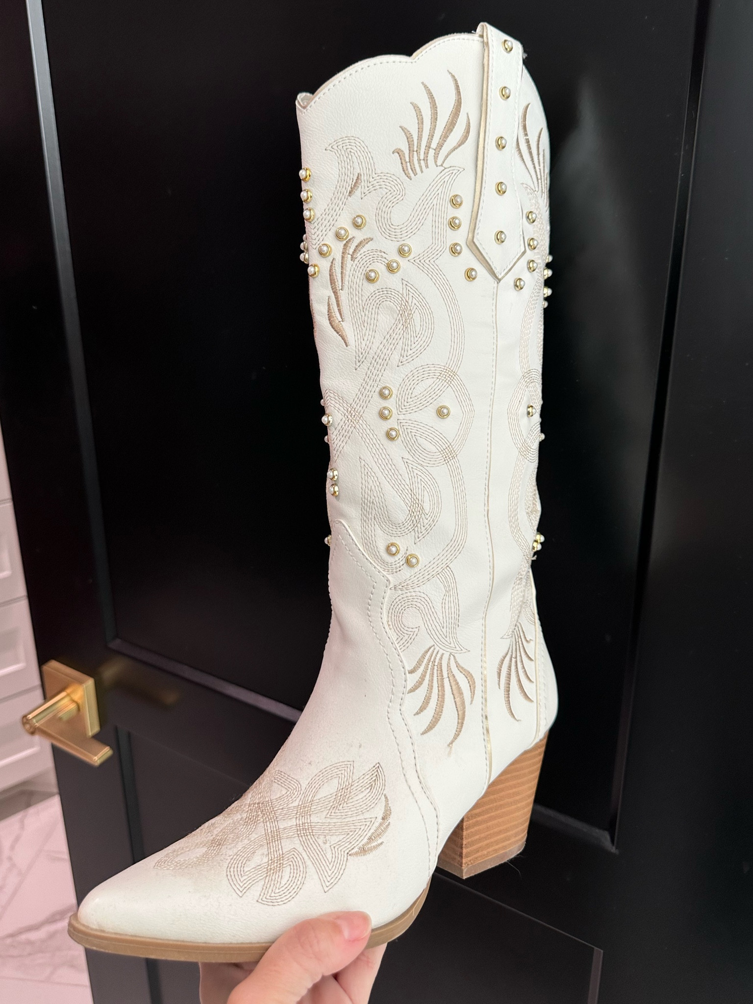 My favorite boots from last year! I love them more than my expensive real leather boots and the calves actually fit looser s d aren’t tight when I wear jeans tucked in. 

#LTKshoecrush #LTKover40 #LTKGiftGuide