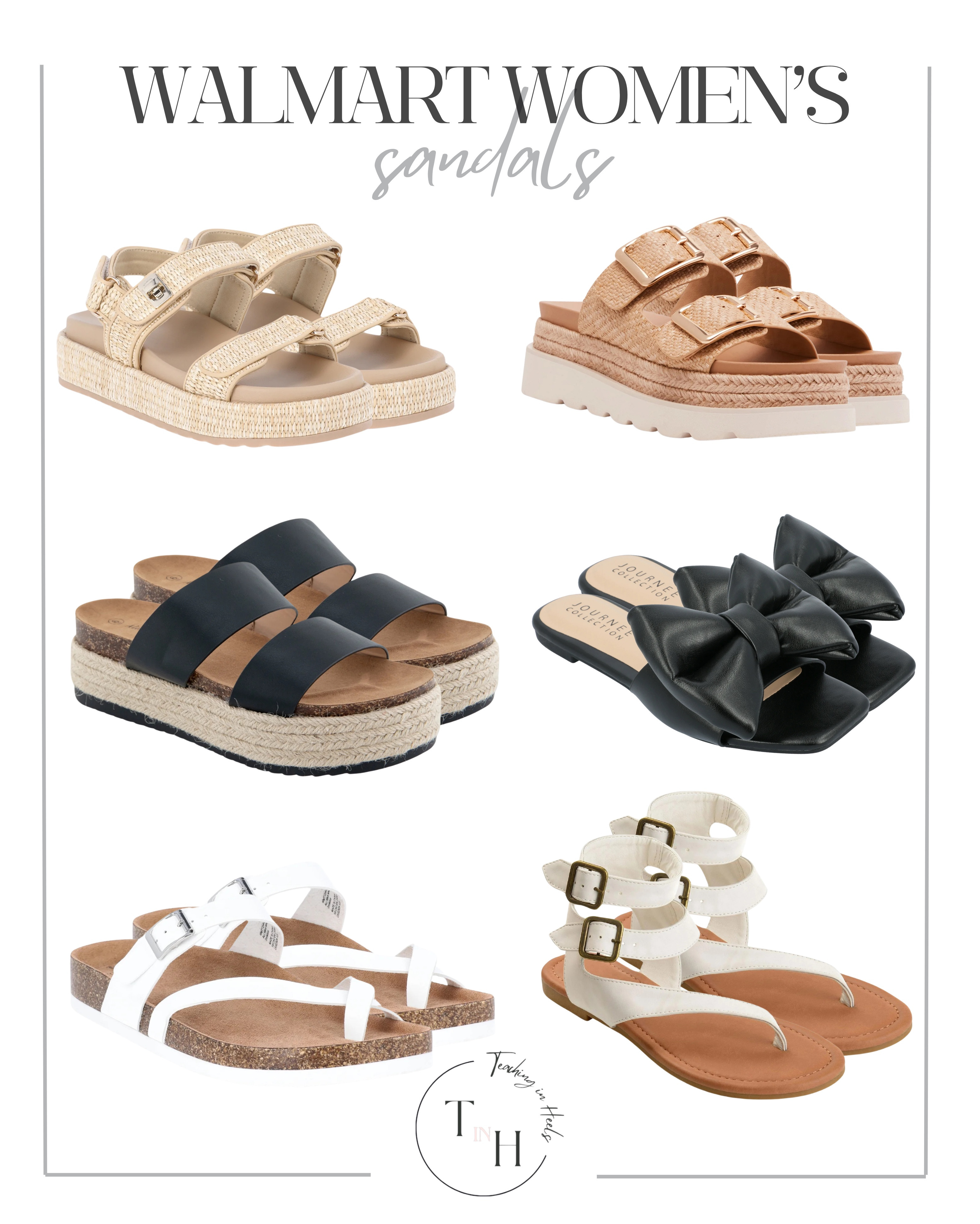 Walmart Women’s Sandals

Affordable denim 
Spring loungewear
Spring activewear
Spring sandals
Spring Sunglasses
Spring accessories
Woven Purse
Gold Earrings
Spring fashion
Spring mini dress
Ballet flats
Spring OOTD
Casual spring OOTD
Spring sneakers
Lounge sets
Spring denim

#LTKSeasonal #LTKSaleAlert #LTKShoeCrush