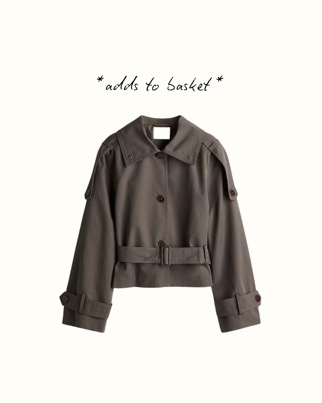 Adds another brown trench coat to my basket- this one is so gorg! I’d size down in these as other trench coats I own from H&M have come up quite big. 

I ordered size S 

#LTKspring #LTKuk #LTKsummer