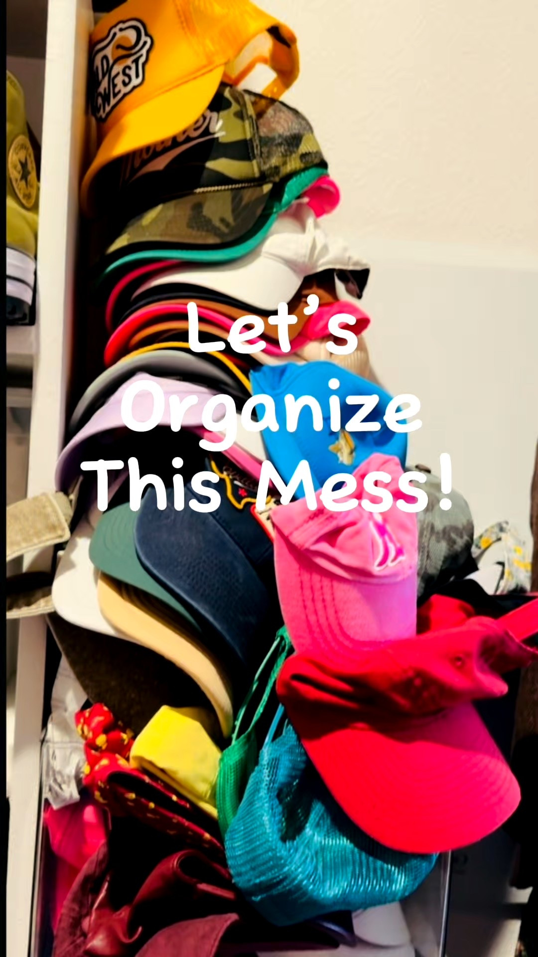 Much needed hat organization!!  My baseball hats were mounding, I couldn’t find anything and it was driving me and my husband crazy! (We share a closet). I thought these drawers would be good because I could stack them and see what was inside. It is so nice to have them all squared away! 

#LTKFindsUnder50 #LTKHome #LTKOver40