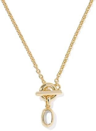 Kendra Scott Mini Elisa Toggle Short Pendant Necklace, Fashion Jewelry for Women | Amazon (US)