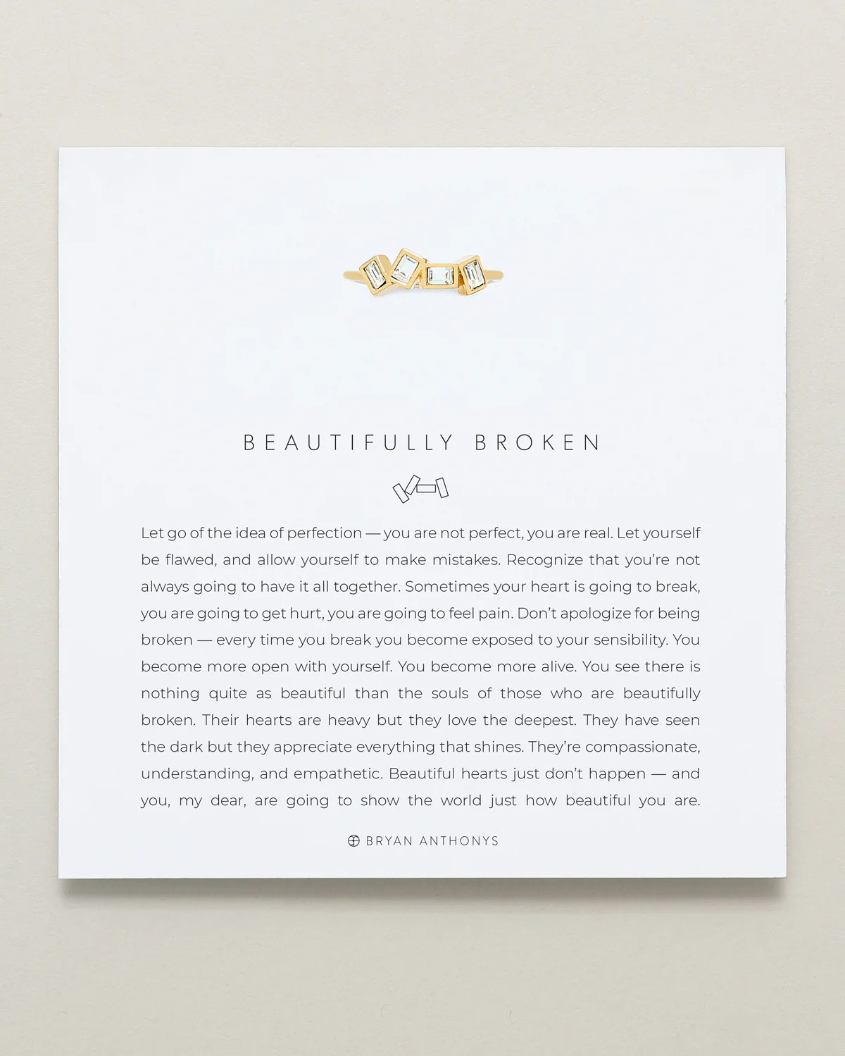 Beautifully Broken Ring | Bryan Anthonys | Bryan Anthonys