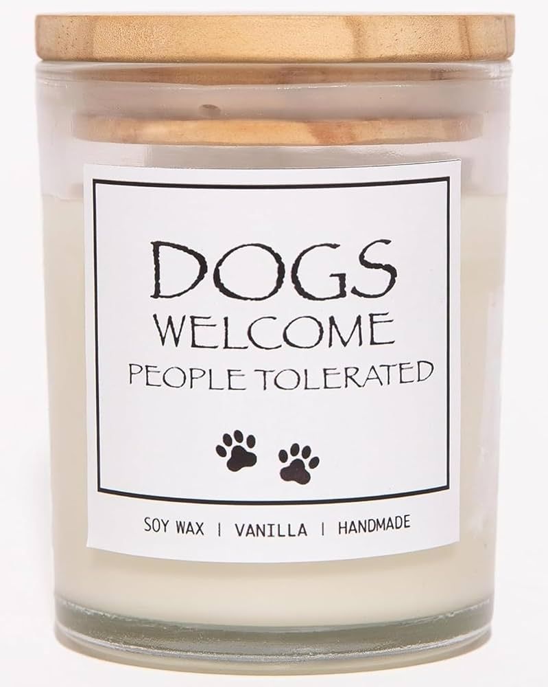 Dog Candle Gifts for Dog Mom, Funny Gifts, Gift for Dog Dad Dog Mom, Birthday Gift Idea for Moms,... | Amazon (US)