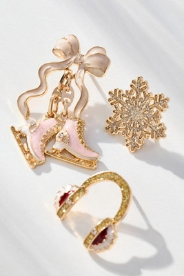 Sports Brooches, Set of 3 | Anthropologie (US)