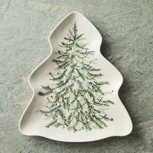 Tannenbaum Stoneware Serving Platter | West Elm (US)