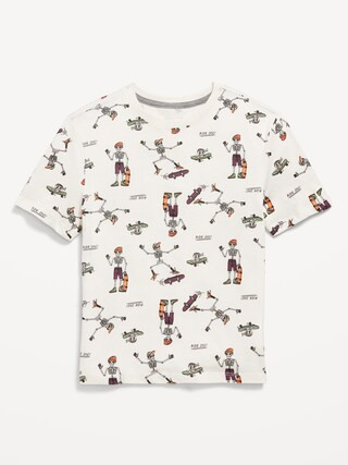 Softest Printed Crew-Neck T-Shirt for Boys | Old Navy (US)