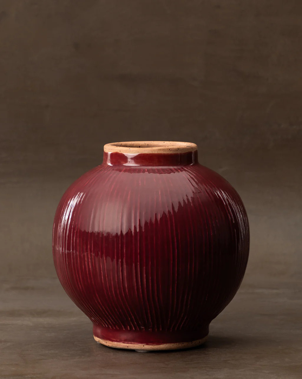 Keir Fired Brick Ceramic Vase | McGee & Co.